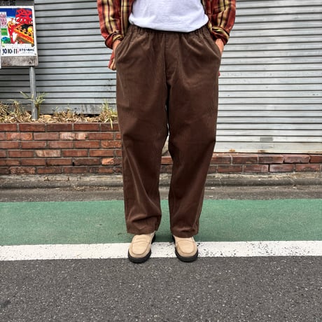 RELAX FIT  "Corduroy easyslacks"