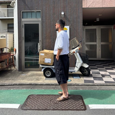 デカパン3  "ブラック"  🪖膝下丈ｼｮｰﾂ