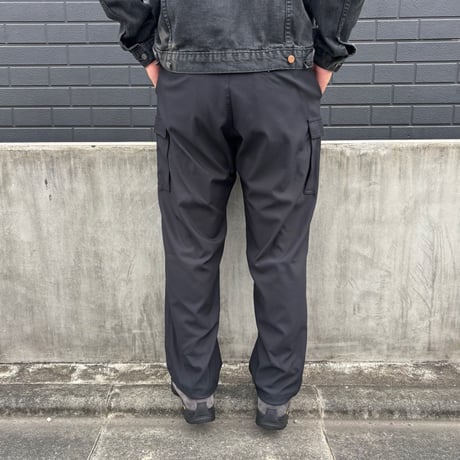 00's deadstock "MOCEAN" Stretch Patrol Pantの 大きいサイズのウエストにゴム、裾にも紐を入れたパンツ
