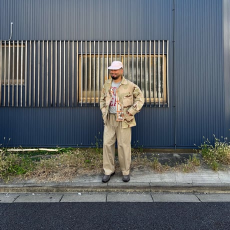00's deadstock  "3COLOR DESERT BDU SHIRT"
