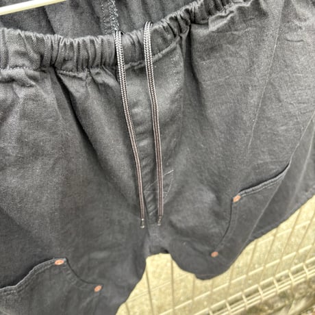 RELAX FIT "Double Knee pocket denim Beachshorts"