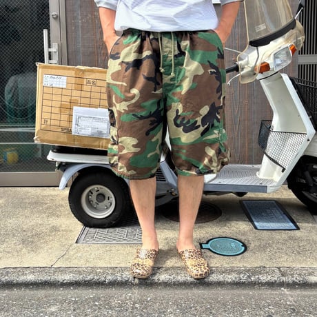 デカパン3  "ウッドランドカモ"  🪖膝丈ｼｮｰﾂ