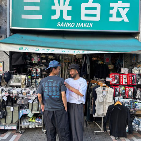 三光白衣 × SLIDERSTORE  "bickey TEE"