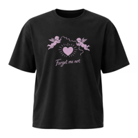 forget me not society tee【black】