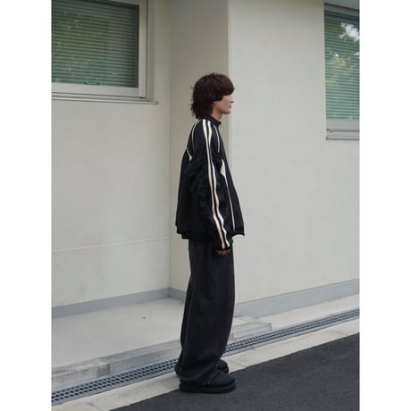 gather track jacket【black】