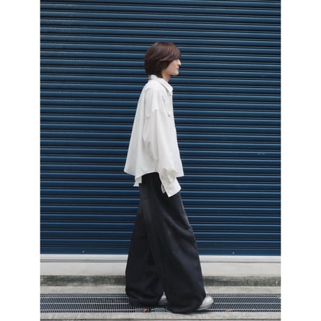 refined western shirt【off white】