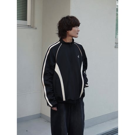 gather track jacket【black】