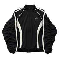 gather track jacket【black】