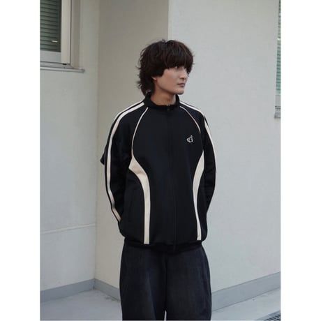 gather track jacket【black】
