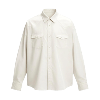 refined western shirt【off white】