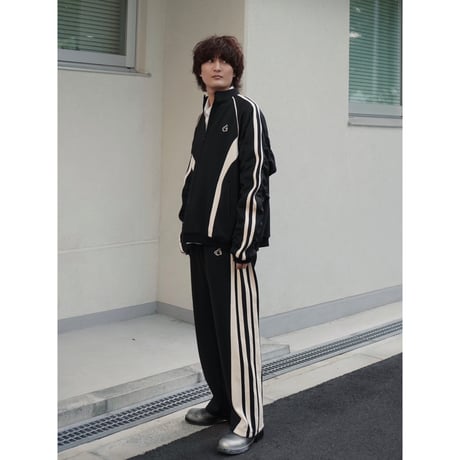 gather track jacket【black】