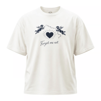 forget me not society tee【white】