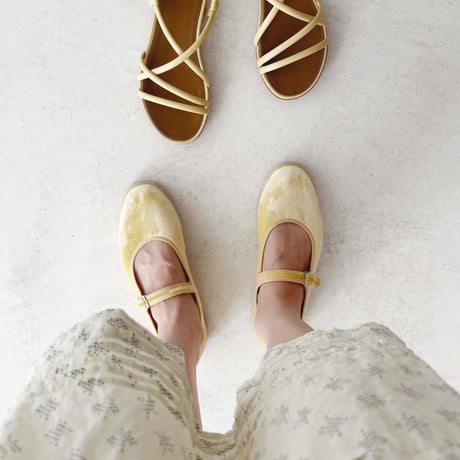 Sciuscià LADYS_LEMON CURRY (MARYJANE) / 36,37,38,39,40