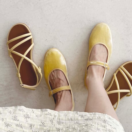 Sciuscià LADYS_LEMON CURRY (MARYJANE) / 36,37,38,39,40