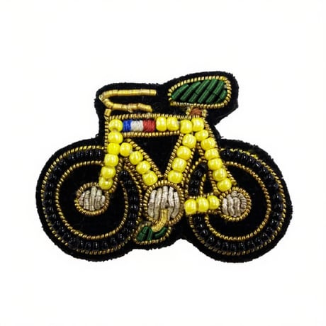 自転車のブローチ