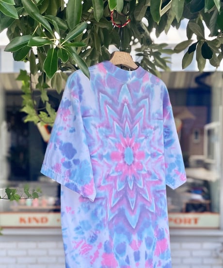 JOCELYN KOWALSKI / FILLMORE TRIP CAFE　"HIKING BEAR" T-SHIRTS A《DYED》