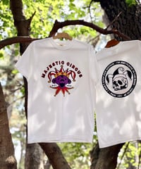 NOTHIN' SHAKIN' CO / DUDE INN 　"GRATEFUL JESTER" T-SHIRTS《WHITE》
