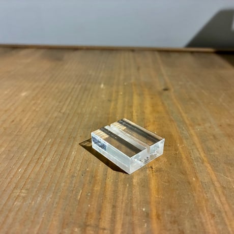 アクリルカードスタンド　名刺サイズ1枚用【カレンダー購入者さま限定商品】