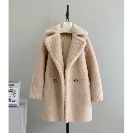 Premium Teddy Boa Long Coat