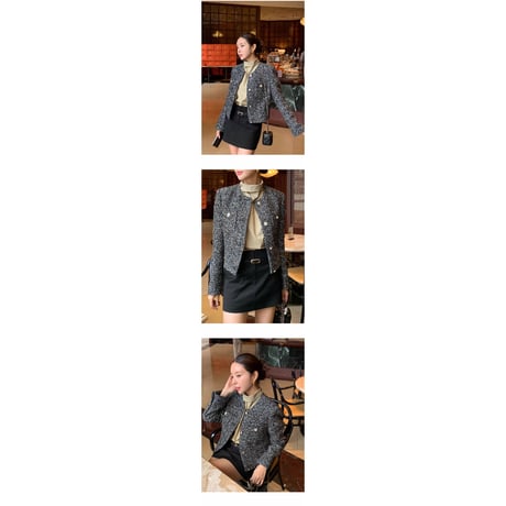 Classic Tweed Pearl Jacket
