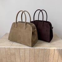 Suede Classic Boston Bag