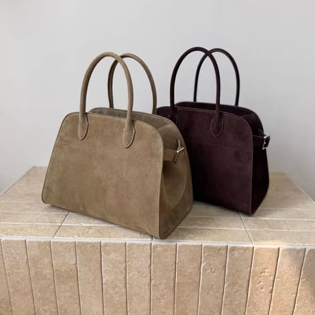 Suede Classic Boston Bag