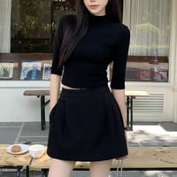 Classic A-Line Mini Skirt