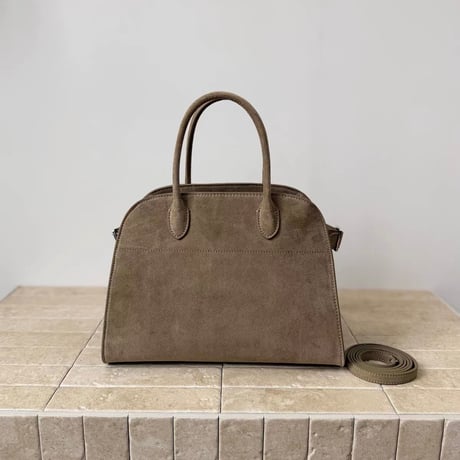 Suede Classic Boston Bag