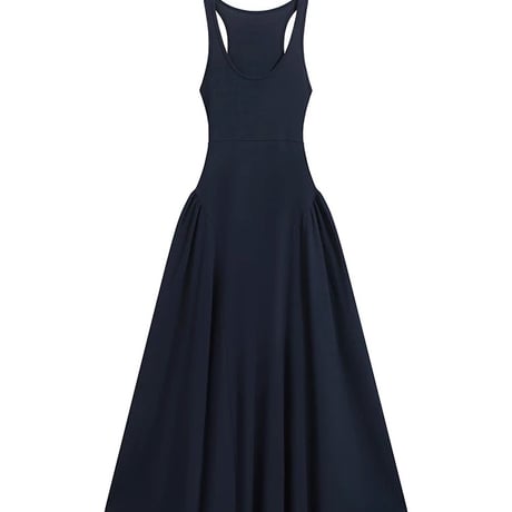 leeveless Flare Maxi Dress