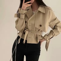 Classic Short Trench Jacket