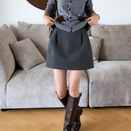 Classic A-Line Mini Skirt