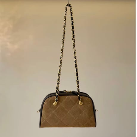 Élise Suede Chain Bag