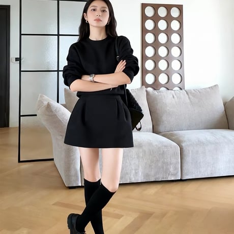Classic A-Line Mini Skirt
