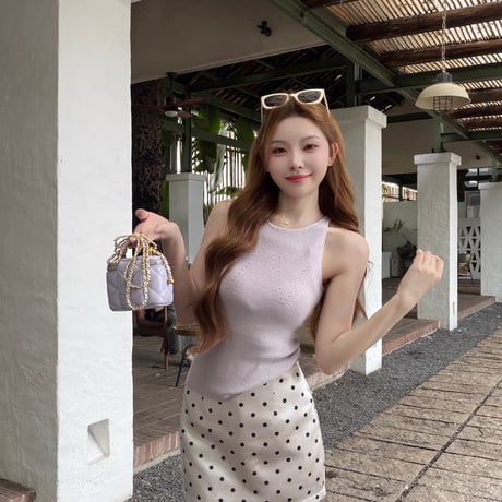 Muse Knit Halter Top