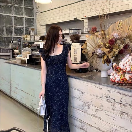 Étoile Polka Dot Maxi Dress