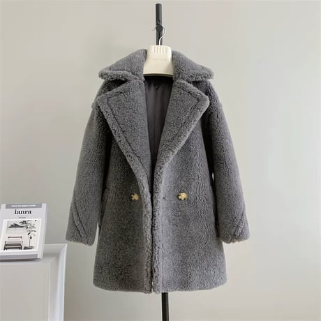 Premium Teddy Boa Long Coat