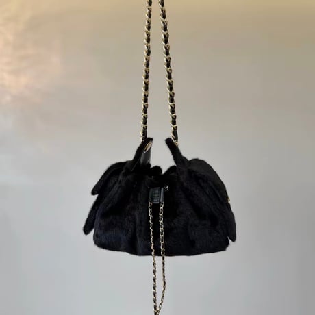 Fur Chain Hobo Bag