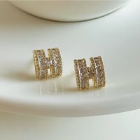 Lumière Double Pavé Pierce