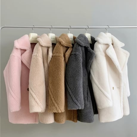 Premium Teddy Boa Long Coat
