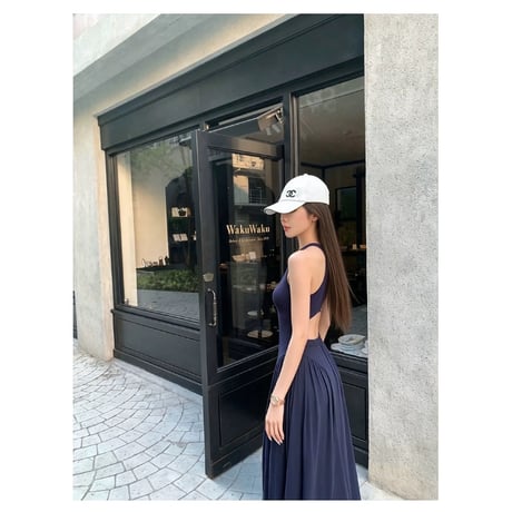 leeveless Flare Maxi Dress