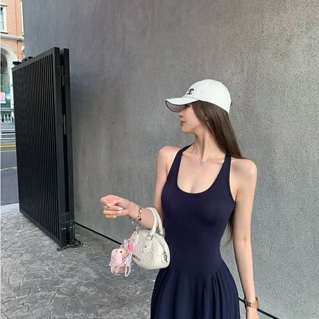 leeveless Flare Maxi Dress