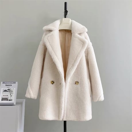 Premium Teddy Boa Long Coat