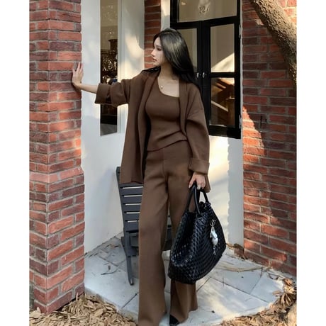 Éclat Knit 3piece Set