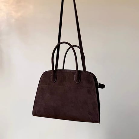 Suede Classic Boston Bag