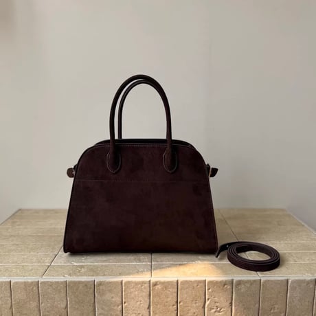 Suede Classic Boston Bag