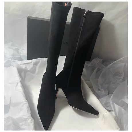 Élise Suede Long Boots