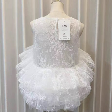 Lace Tiered Tulle Top