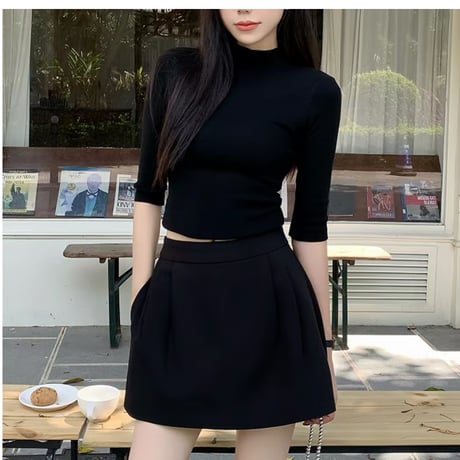 Classic A-Line Mini Skirt