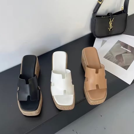 Cork Platform H Sandals