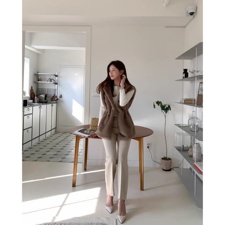 Luxe Fur Long Vest